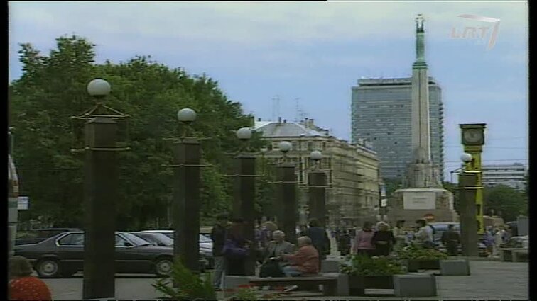 Panoramos archyvai. Okupacijos minėjimas Latvijoje