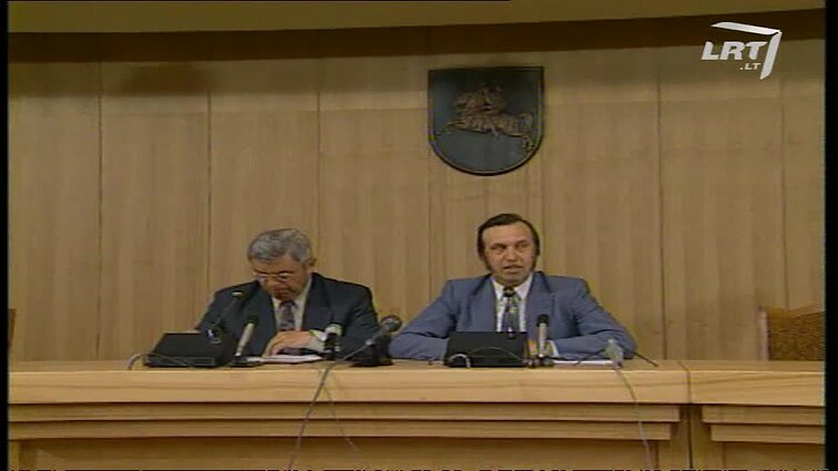 Panoramos archyvai. LDDP spaudos konferencija