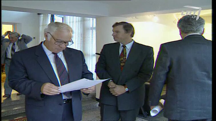 Panoramos archyvai. Lietuvos ir Rusijos susisiekimo ministrų derybos