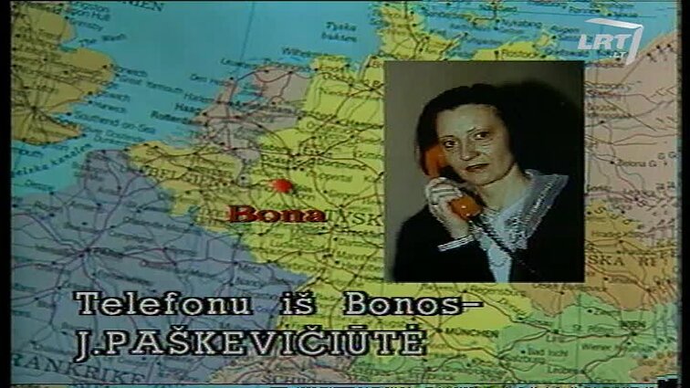 Panoramos archyvai. Telefonu iš Bonos žurnalistė Jolanta Paškevičiūtė
