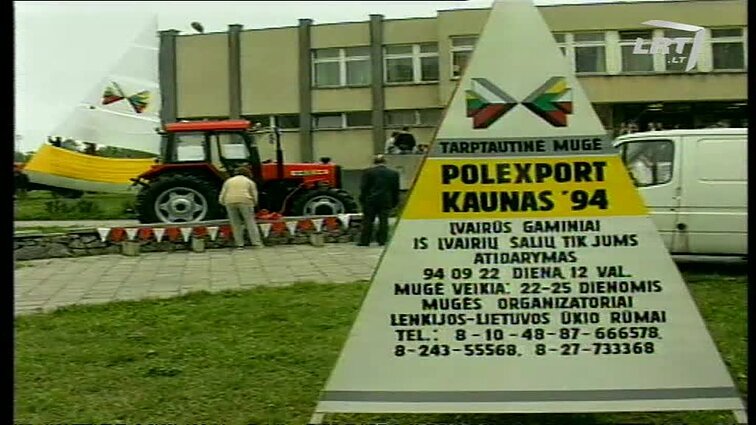 Panoramos archyvai. Tarptautinė mugė „Polexport Kaunas-94“