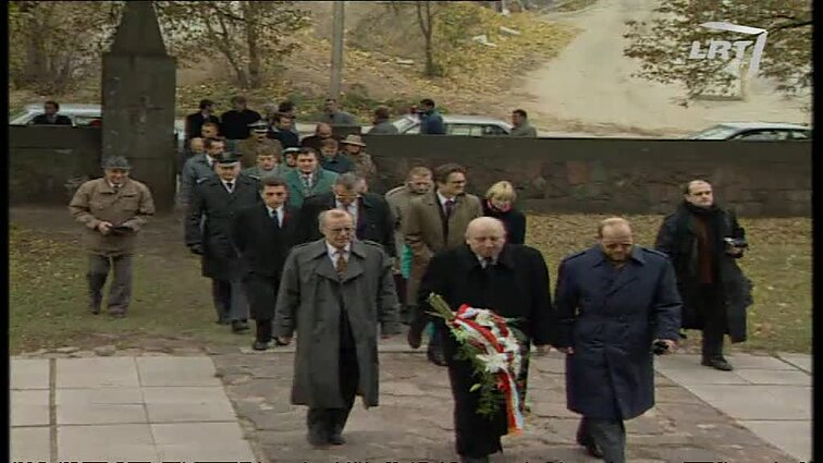Panoramos archyvai. Lenkijos Seimo maršalkos (pirmininko) Juzefo Oleksio (Józef Oleksy) vizitas Lietuvoje
