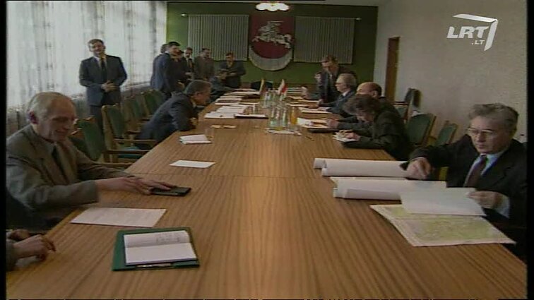 Panoramos archyvai. Derybos su Baltarusija dėl sienos