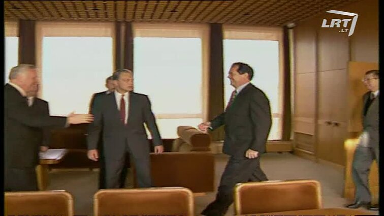Panoramos archyvai. Lietuvos vadovai susitiko su Žemės ūkio komisaru