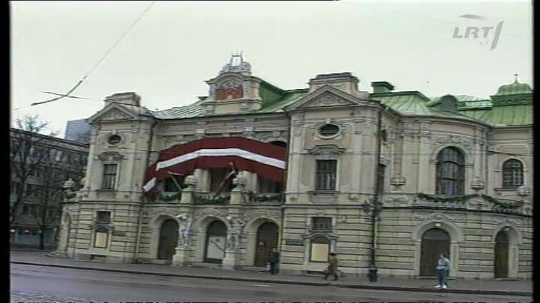Panoramos archyvai. Latvija mini Nepriklausomybės paskelbimo 76-ąsias metines