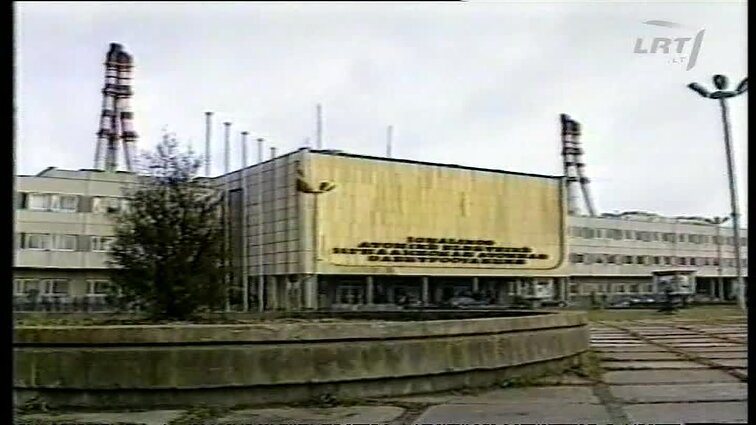 Panoramos archyvai. Algirdas Brazauskas Ignalinos Atominėje elektrinėje
