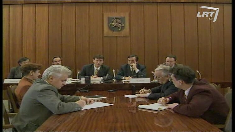 Panoramos archyvai. Belgijos Užsienio reikalų ministras Lietuvoje