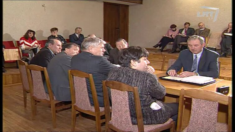 Panoramos archyvai. Premjeras Adolfas Šleževičius susitiko su konservatoriais