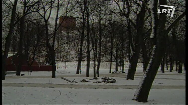 Panoramos archyvai. Paminklas Gediminui