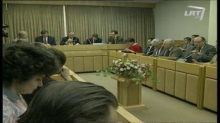Panoramos archyvai. Spaudos konferencija apie monetarinę politiką