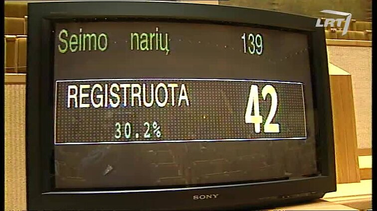 Panoramos archyvai. Seimas