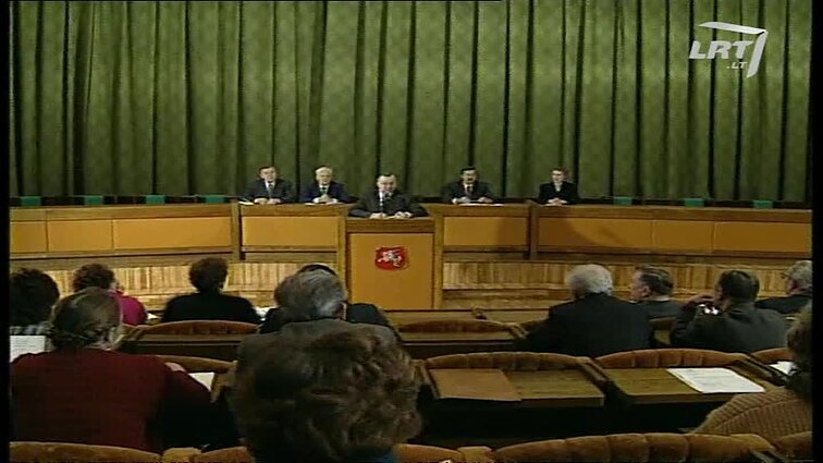 Panoramos archyvai. VRK posėdis