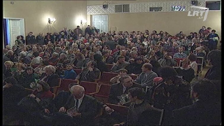 Panoramos archyvai. Filmo "Baladė apie Daumantą" premjera