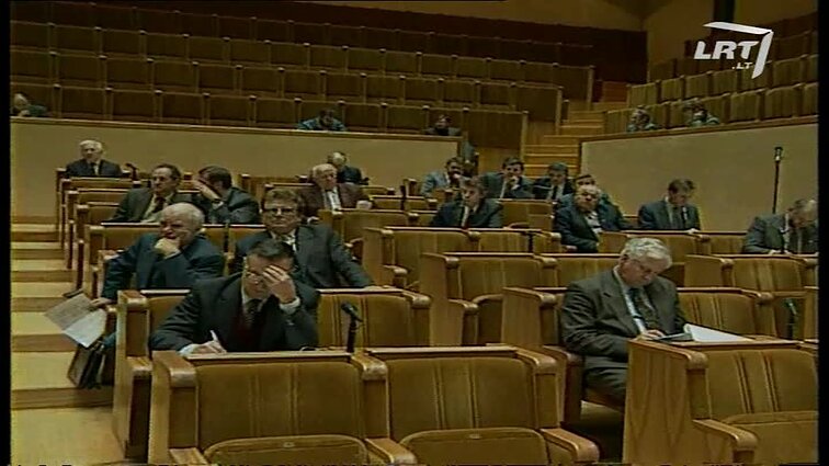 Panoramos archyvai. Seimas dėl lenkų deklaracijos