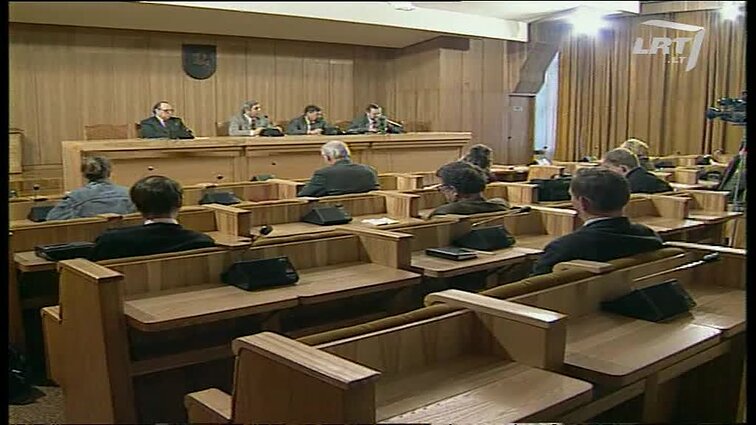 Panoramos archyvai. LDDP spaudos konferencija. Rinkimų rezultatų analizė.