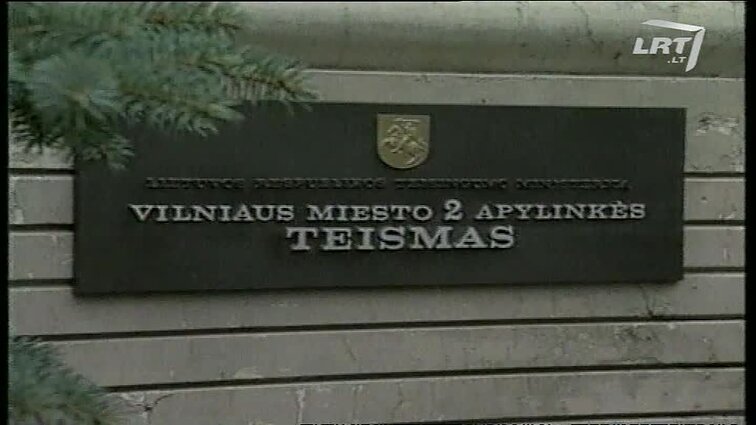 Panoramos archyvai. A.Šleževičiaus ir V.Landsbergio teismas