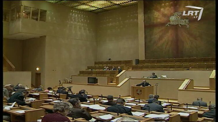 Panoramos archyvai. Seime dėl ginkluotės į Čečėniją