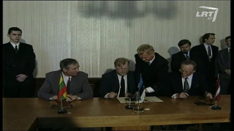Panoramos archyvai. Baltijos taryba Rygoje