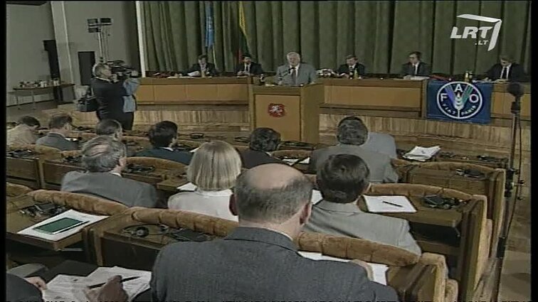 Panoramos archyvai. Konferencija žemės įstatymo klausimu