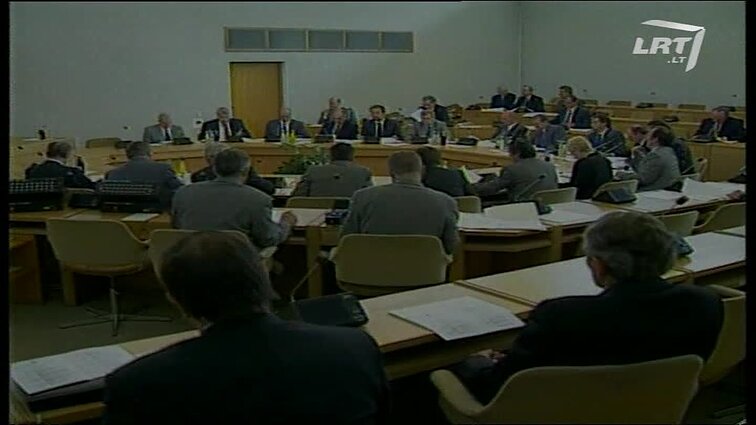 Panoramos archyvai. Vyriausybės posėdis