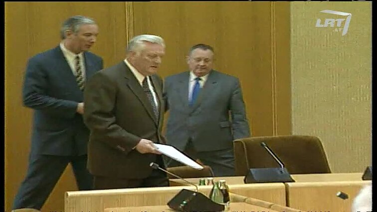 Panoramos archyvai. Posėdis pas Prezidentą