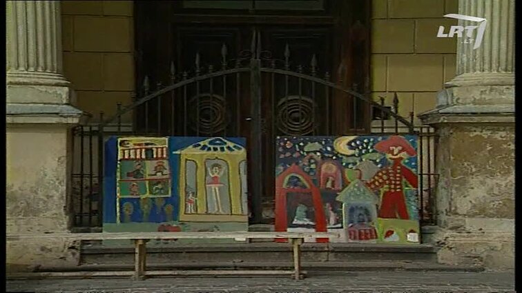 Panoramos archyvai. Dailės studijos vaikų piešiniai