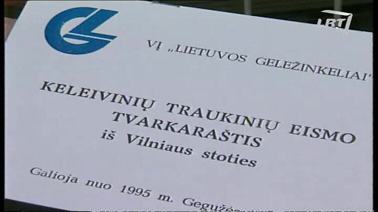 Panoramos archyvai. Traukiniai pagal vasaros tvarkaraštį