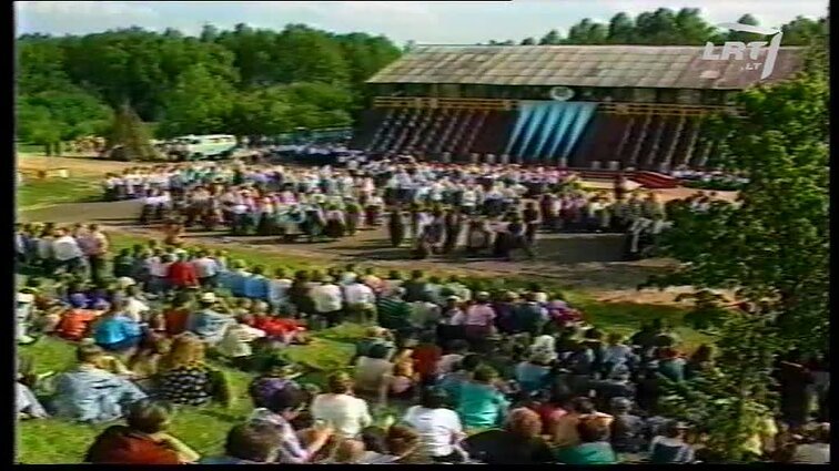 Panoramos archyvai. Daugai - tradicinė dainų šventė