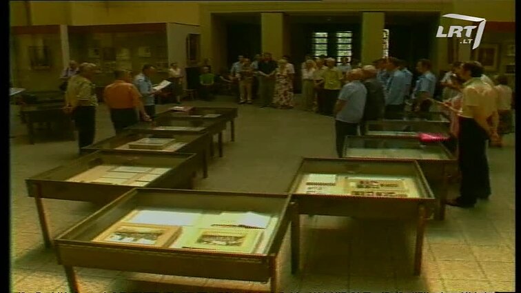 Panoramos archyvai. Felikso Vaitkaus skrydžio per Atlantą 60-mečio paminėjimas