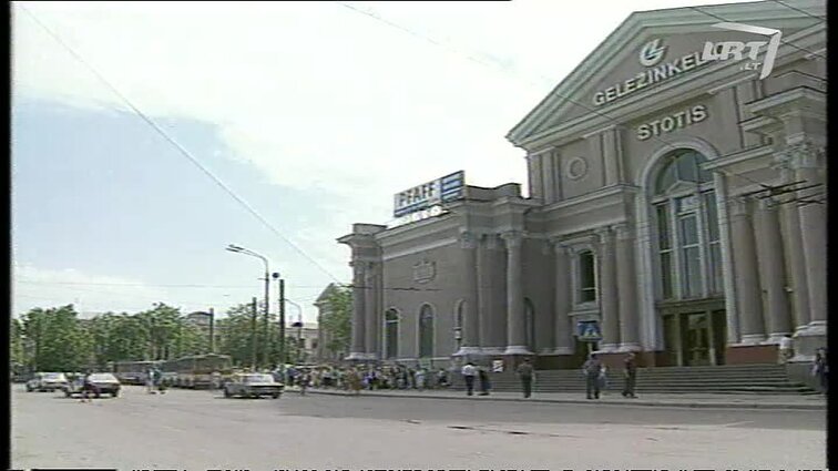 Panoramos archyvai. Geležinkelio stoties rekonstrukcija