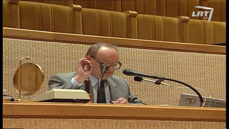 Panoramos archyvai. LNRT įstatymo svarstymas Seime