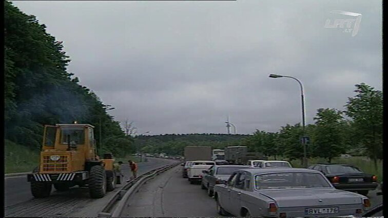 Panoramos archyvai. Kamščiai gatvėje