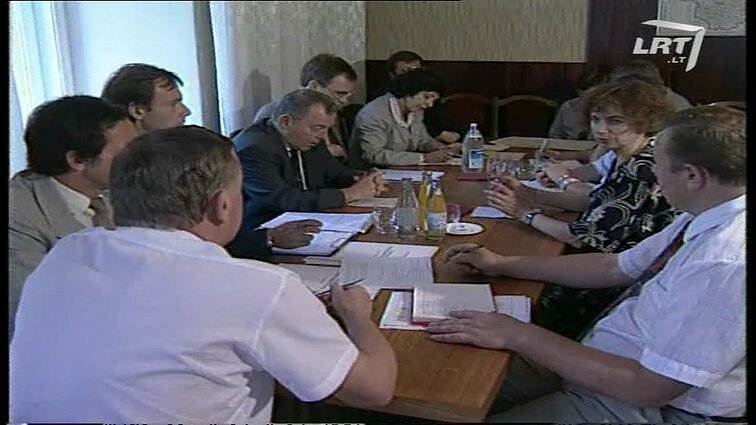 Panoramos archyvai. ES veterinarijos komiteto atstovai