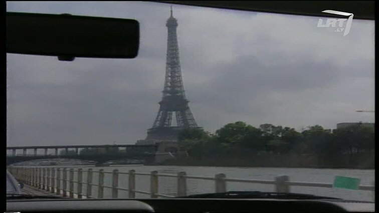 Panoramos archyvai. Algirdas Brazauskas Paryžiuje