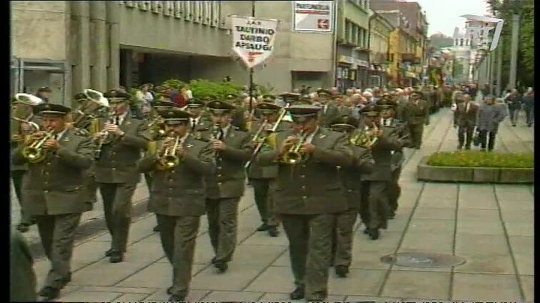 Panoramos archyvai. Sukilimo paminėjimas Kaune