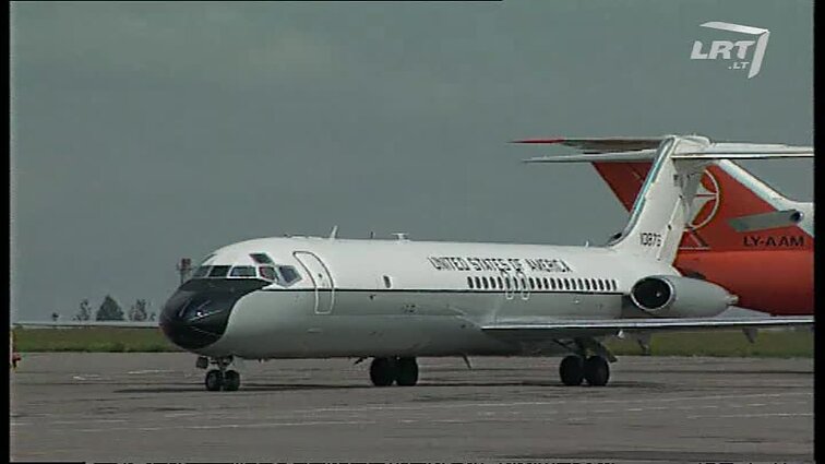 Panoramos archyvai. Generolo Dž.Džolvano vizitas