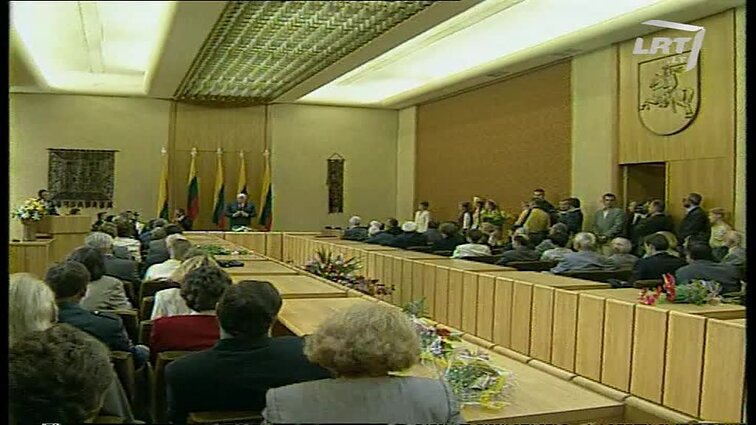 Panoramos archyvai. Gedimino ordinai nusipelnusiems