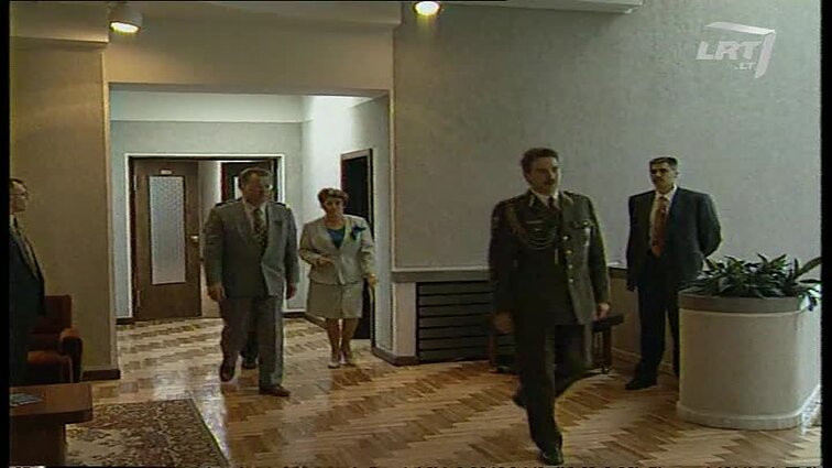 Panoramos archyvai. Latvijos Prezidento Gunčio Ulmanio spaudos konferencija