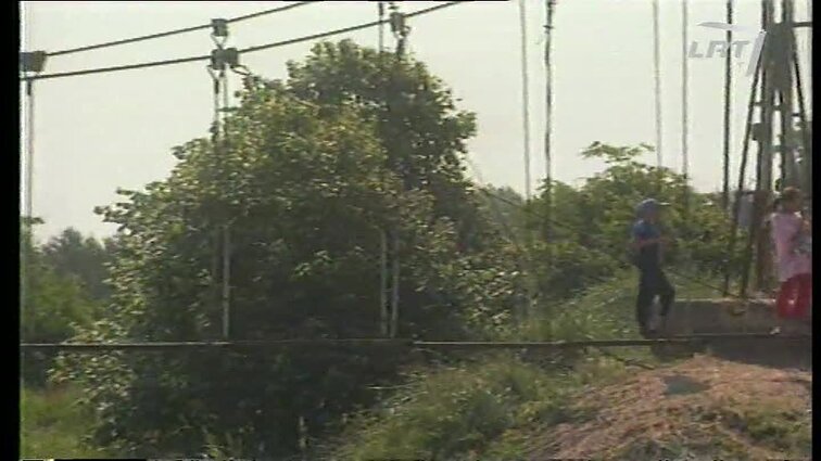 Panoramos archyvai. Išardė Šventosios tiltą