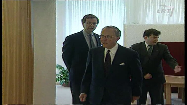 Panoramos archyvai. Amerikos žydų komiteto vadovų vizitas