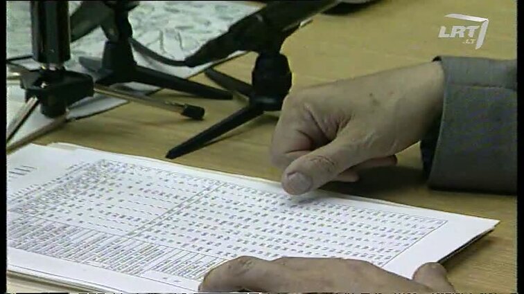 Panoramos archyvai. Romasio Vaitekūno spaudos konferencija