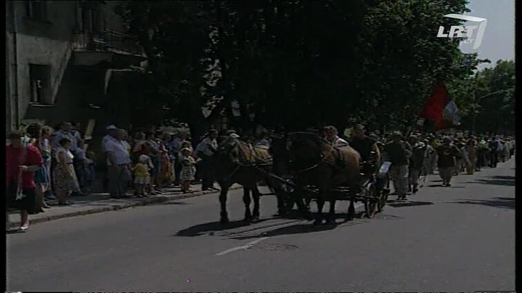 Panoramos archyvai. Žalgirio mūšio minėjimas Trakuose