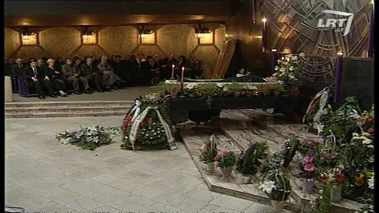 Panoramos archyvai. Juozo Bulavo laidotuvės