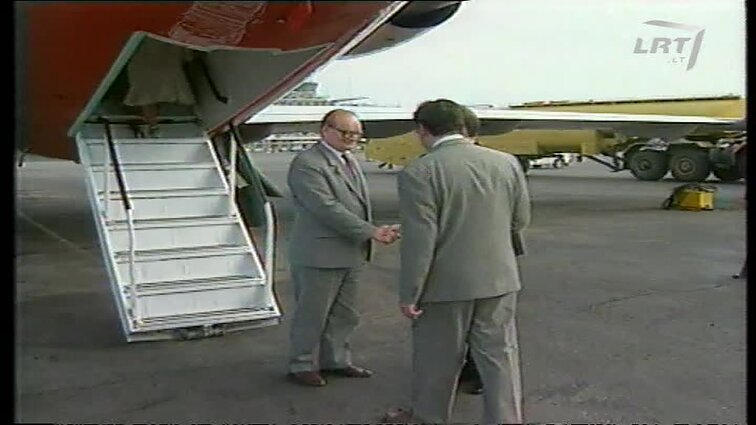 Panoramos archyvai. Lietuvos Seimo delegacija Maskvoje