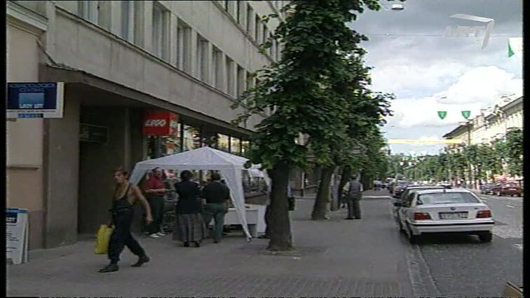 Panoramos archyvai. Rašytojai išeina į gatves