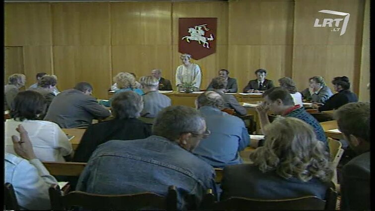 Panoramos archyvai. Darbininkų sąjungos tarybos posėdis