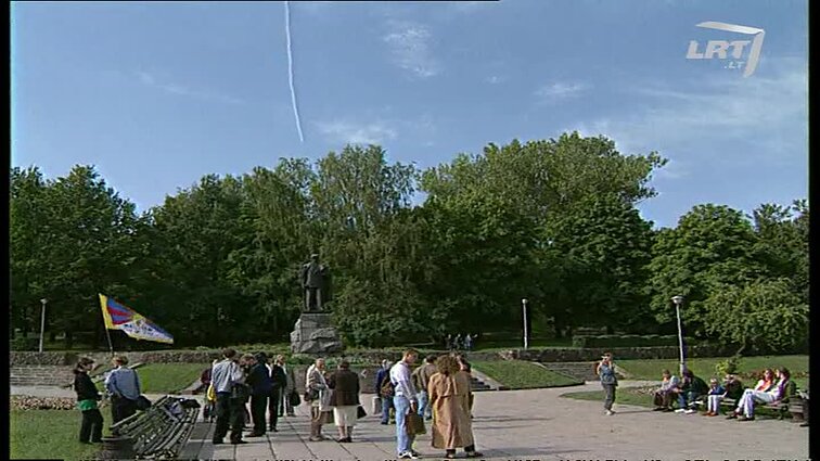 Panoramos archyvai. Tibeto rėmimo grupės akcija