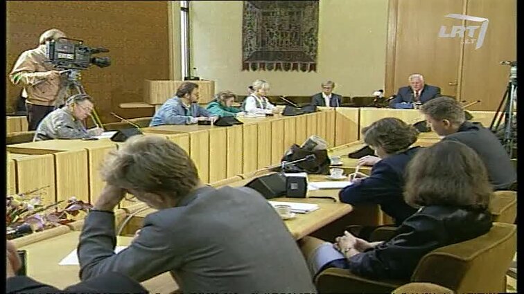 Panoramos archyvai. Algirdas Brazauskas apie vidaus politiką