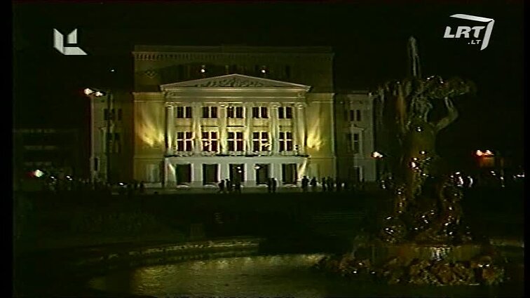 Panoramos archyvai. Rygos Operos teatras po rekonstrukcijos