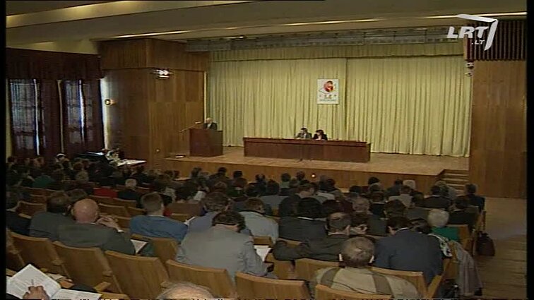 Panoramos archyvai. Socialdemokratų suvažiavimas